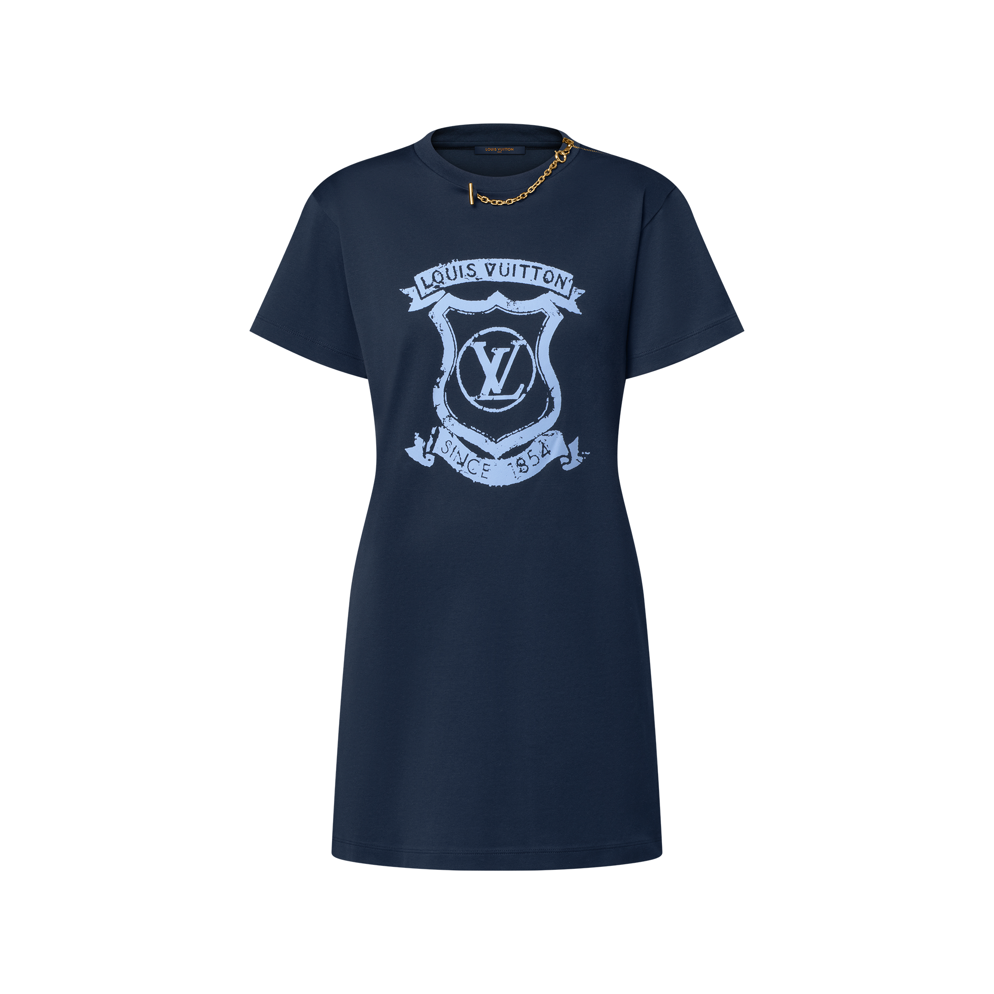 LV Crest T-Shirt Dress - Ready to Wear | LOUIS VUITTON